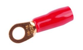 KONEKTOR OCZKOWY M8 NA KAB.16MM2 CZERWON
