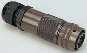 Złącze 4-pinowe Męski Amphenol Socapex Męski Montaż na kablu rozmiar 8