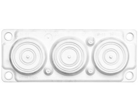 Przepust membranowy szary P-MB3 34.703