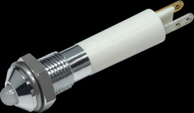 19020254 LED signal light, 3 mm, red/green, 12 VDC, Ø6, 40/40 mcd