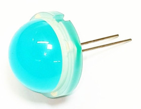 DLC2-6PBD dioda LED 20mm niebieska, jasność 70-250mcd
