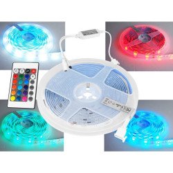 Taśma LED RGB 5m WIFI zestaw z zasilaczem 230V 150 diod SMD5050