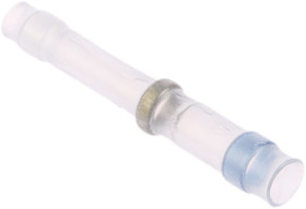 Łącznik lutowany, dł. 26mm, Ø kabla 0.6 → 1.95mm, kolor: Przezroczysty, materiał: Poliolefina, TE Connectivity