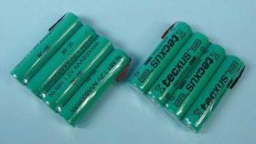 PAK. 4xAAA 4,8V/800mAh Ni-MH TECXUS