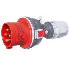Wtyczka 16A 4P 400V IP44 ELEKTROMET 922071