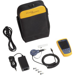 Fluke Networks FI-500 fibre tester with insulated plug, UL approved