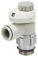 Regulator przepływu SMC Gwintowany Regulator prędkości AS