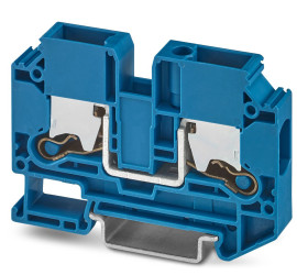 Blok zacisków przelotowych Phoenix Contact poziomy: Pojedynczy 14 → 6AWGWciskane XTV 10 BU 1 kV
