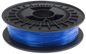 Filament do drukarki 3D PET-G Ø 1.75mm 500g Półprzezroczysty niebieski RS PRO