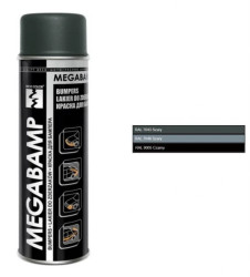 Lakier farba do zderzaków plastikowych PP ABS szary RAL7043 500ml MEGABAMP