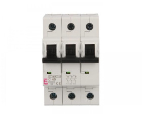 Wyłącznik nadprądowy 3P C 40A 10kA AC ETIMAT10 002135720