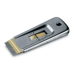 Profesjonalny skrobak do szyb + 5 ostrzy zapasowych 0-28-500