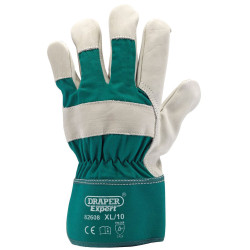 Draper Expert 82608 Premium Leather Gardening Gloves - x L