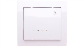 Kier Przycisk /Światło/ Z Podświetleniem Biały Łp-5Ws/00