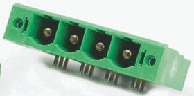 Wtyk PCB 4-pinowe raster: 10.16mm -rzędowe Phoenix Contact Przepust 5.0A 600.0 V.