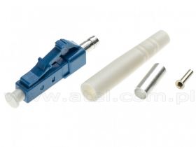 Złącze światłowodowe jednomodowe LC/UPC, odgiętka 3,0 mm