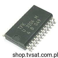 U3206M ASIC ICs SMD-SO20L TFK BULK