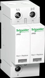 A9L40201 Surge arrester type 2, TN-C-S, 2P, 40kA, remote signalling