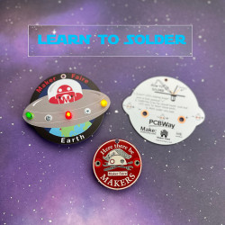 Maker Faire Powerbase Medallion