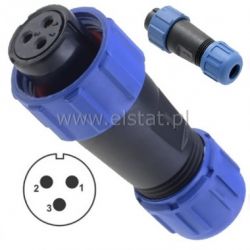 Złącze przemysłowe SP1710/S3I GN kabel ( 3P 10A)