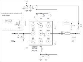 2.5GHz, 22dBm/20dBm Power Amplifiers with Analog Closed-Loop Power Control