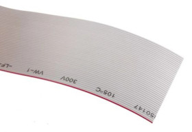 Kabel taśmowy Nieekranowany, AWG: 28, 40-żyłowy, raster: 1.27mm, 5m, -20→ +105 C