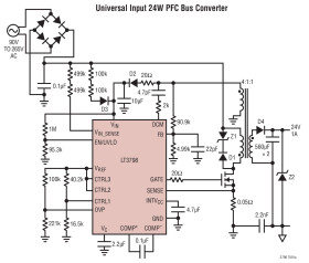 Isolated No Opto-Coupler Flyback Controller with Active PFC