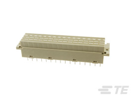 Złącze typu Backplane 13937 Series 5.08mm Pitch 64-pinowe 4-rzędowe Gniazdo TE Connectivity