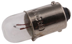 Oświetlenie wskaźnika 6 V 2 W BA9s bezbarwna 6.3 lm RS PRO rozmiar T9