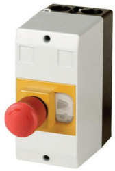 Insulating material housing, emergency stop, (L x W x H) 177 x 80 x 158 mm, for PKZ01, 281406
