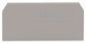 End/Intermediate plate for terminal block, 281-328