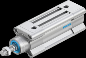 2123086 Standard cylinder, DSBC, dia. 32 mm, M10x1.25, G1/8, PPSA