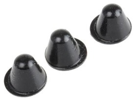 Nóżki antywibracyjne, 18.3mm, Okrągła