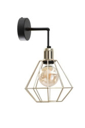 Kinkiet loftowy 1xE27 COMO GOLD