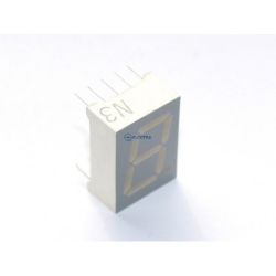 wyświetlacz LED 13,2mm zielony ws. katoda