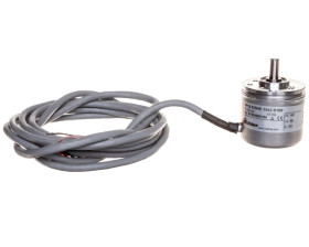 Enkoder inkrementalny wałek 6mm push-pull 10-30VDC przewód 2 metry rozdzielczość 100 imp./obr. 8.KIS40.1342.0100