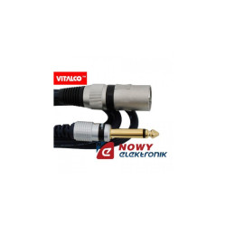 Kabel Jack 6,3m. wt.-wt.XLR 3m mono/kabel mikrof. MK34 Vitalco