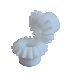 Przekładnia stożkowa zęby 30 otwór 6mm 1.0 kąt 20° skok 1mm Skośne