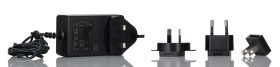 Adapter AC/DC Uwy 12V dc Iwy 2A 2.5 x 5.5 12W typ wtyczki: Australia, Europejski, Wielka Brytania, US