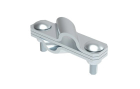 Złącze krzyżowe skośne pręt-pręt 3-elem. stal ocynkowana galwanicznie 116.6 OC 11600601