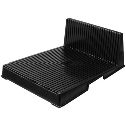 TRU COMPONENTS TC-12277172 ESD board holder conductive 355x268x128mm black