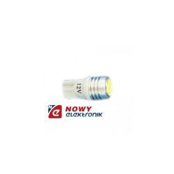 Dioda LED T10 1W WHITE 12V 8000K xenon efekt (wersja eko) W5W