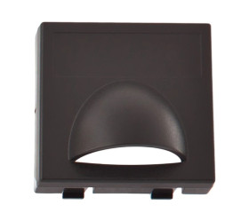 Simon Connect Pokrywa K45 wpustu kablowego czarny K10/14