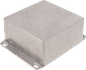 Aluminum enclosure, (L x W x H) 120 x 120 x 59 mm, natural, IP54, 1590UFL