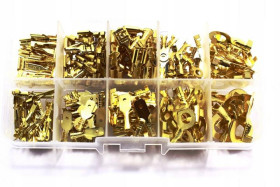 KONEKTORY NASUWKI ŻEŃSKIE MĘSKIE OCZKA ZESTAW 185