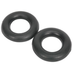Sealey EX04 Exhaust Mounting Rubbers - L59 x W59 x D13.5 (Pack Of 2)