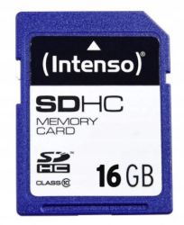 PAMIEC SDHC 16GB C10 INTENSO