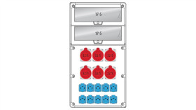 Rozdzielnica R-Box 740 34S:6X32/5,10X250v,Ip44 B.18.740-8