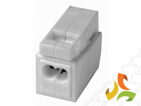 Złączka zaciskowa PC302-CL 0,5-2,5 mm2 biała Easy Link 2-polowa 89007006 SIMET
