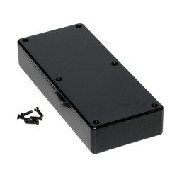 1591HSBK Hammond Multipurpose Black GPABS Enclosure 165 x 71 x 29mm